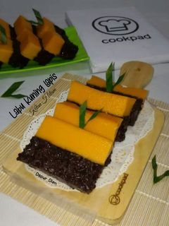 Foto resep Labu Kuning Lapis Ketan Hitam