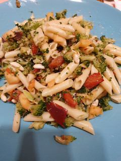 Una foto de Pasta con verdura