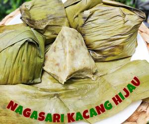 Masakan Unik 140. Nagasari Kacang Hijau Mantul Banget