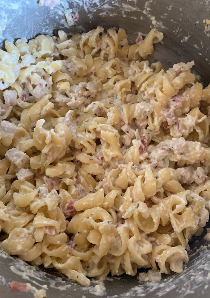 Una foto de Macarrones