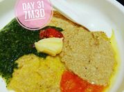 Gambar tahu bayam merah