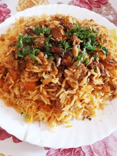 صورة لوصفة أرز في الفرن