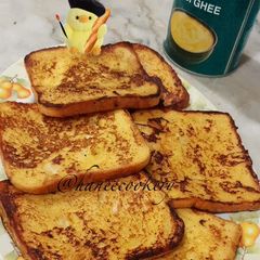 A picture of French toast ❦.
