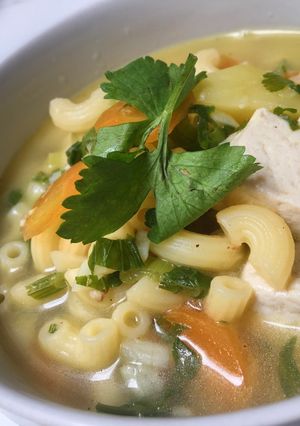 Foto resep Sup Macaroni