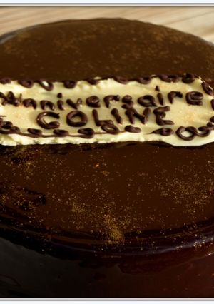 Une photo de Entremets Royal au chocolat