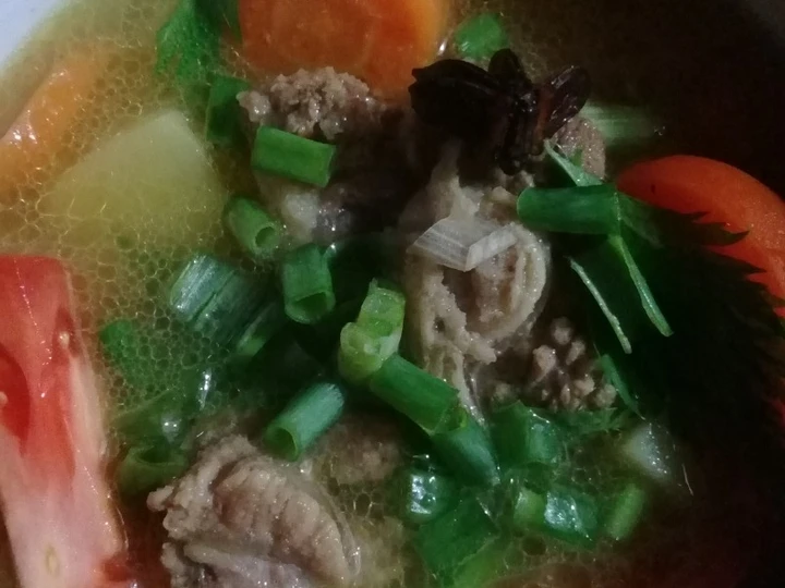 Cara Mudah Menyiapkan Resep Sop buntut sapi Anti Ribet, Menggugah Selera