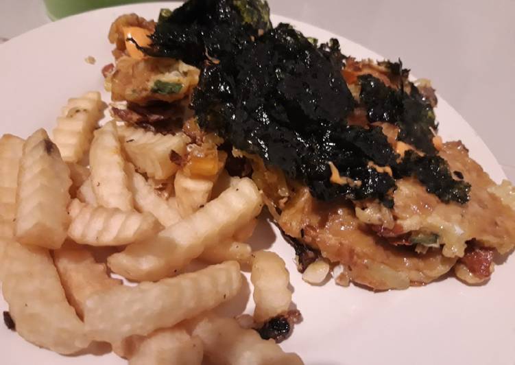 Homemade Beef + Champignon Okonomiyaki