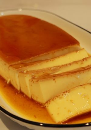 Hình của món Caramel Flan.