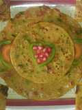 Mix- veg besan chila