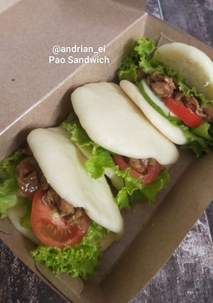 Foto resep Pao Sandwich (Pao/Bakpao Lipat)
