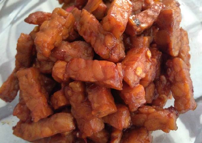 Standar Cara mudah bikin Tempe Bumbu Kecap dapur Ening  sesuai selera