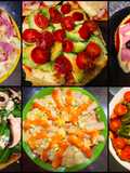 Pizza de avena al microondas light! Masa de pizza, 6 opciones!