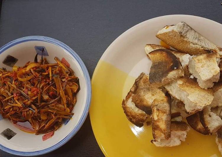 Simple Way to Make Great Roasted yam with palmoil and ugba | This is Recipe So Perfect You Must Undertake Now !!