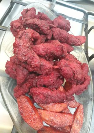 صورة لوصفة دجاج ٦٥ مقرمش