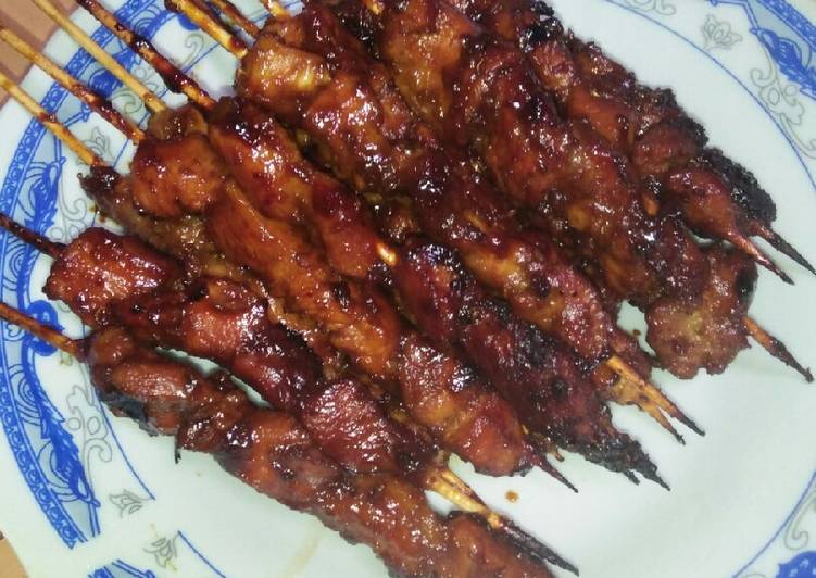 Sate ayam empuk