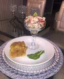 Ceviche con camarones