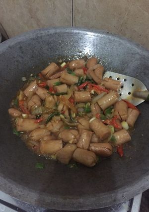 Foto resep Tumis Sosis Asam Manis