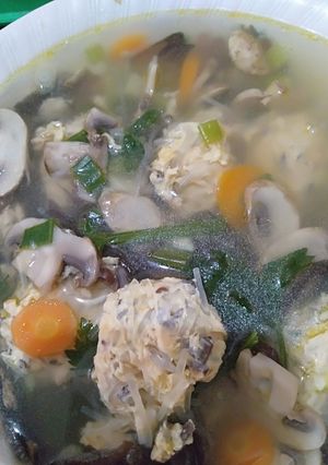 Foto resep Sup bakso serabut