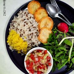 A picture of Adas Polo (Persian Lentil Rice).