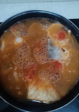 Una foto de Fumet de pescado