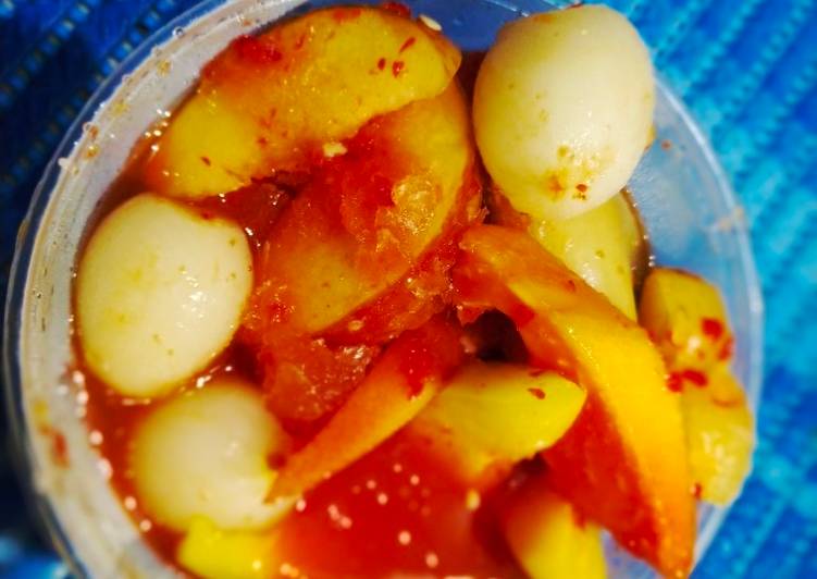 Resep Asinan Buah super pedas | Resep Bumbu Asinan Buah super pedas Yang Sedap