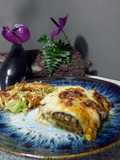 Mossaka com Bechamel de Coco