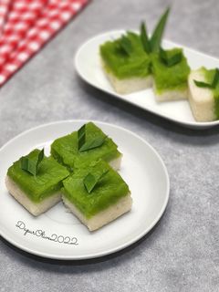 Foto resep Talam Ketan Pandan / Kue Sarimuka Pandan
