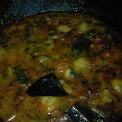 A picture of Aloo curry.