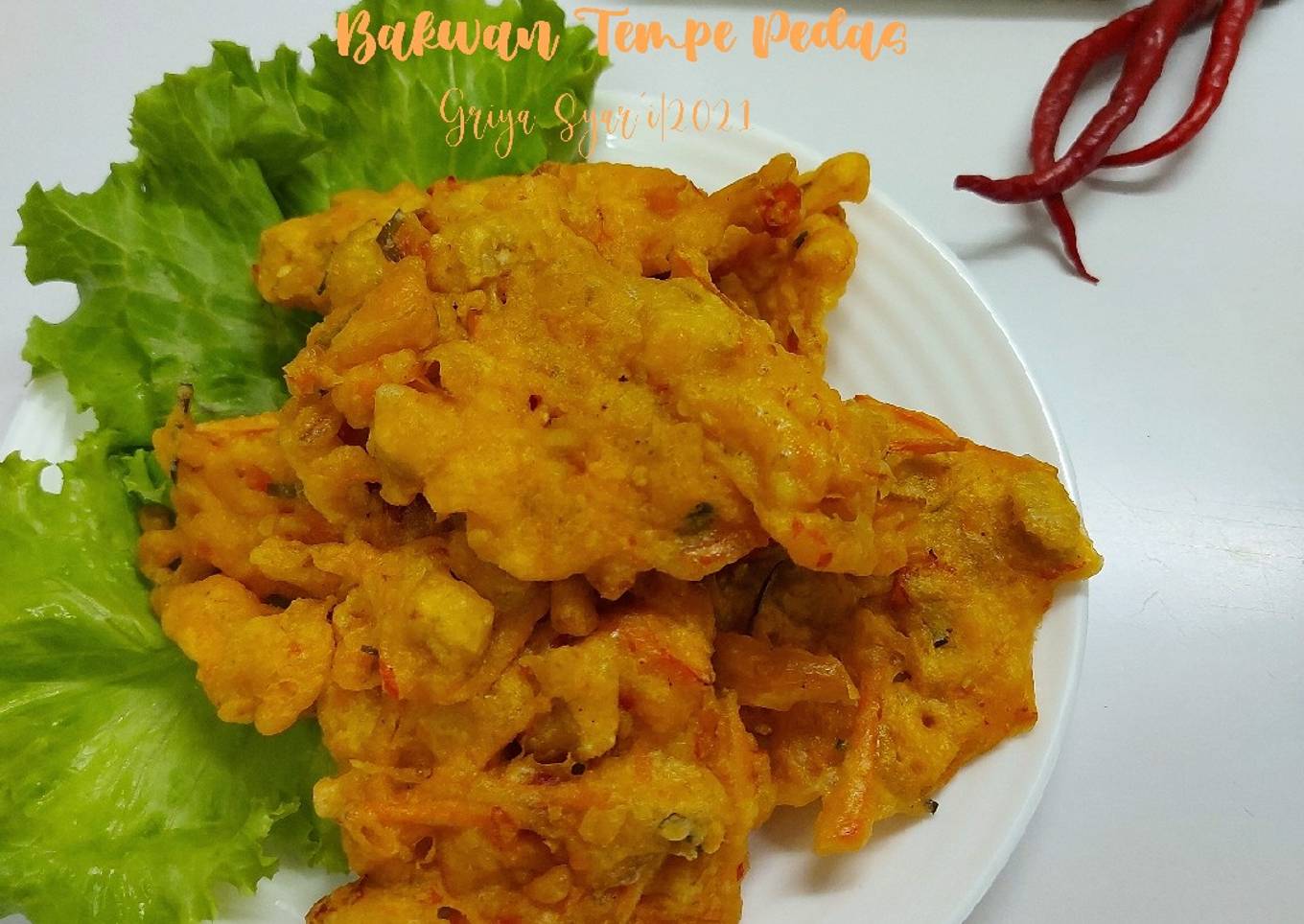 Bakwan Tempe Pedas