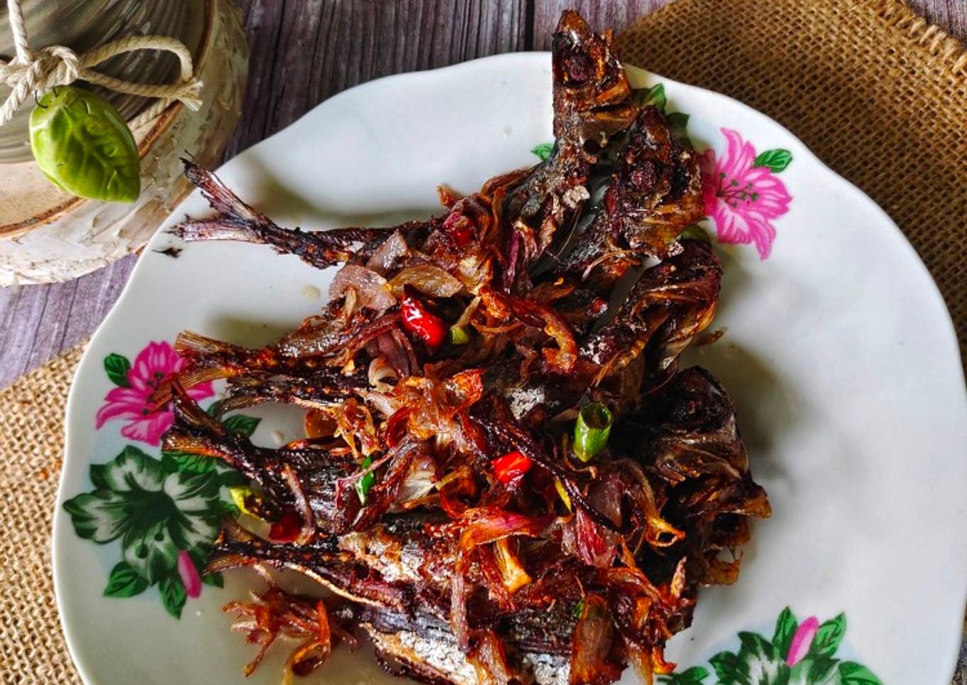 Ikan Kukus Goreng