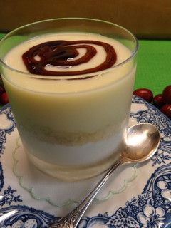Una foto de Goxua, postre vasco