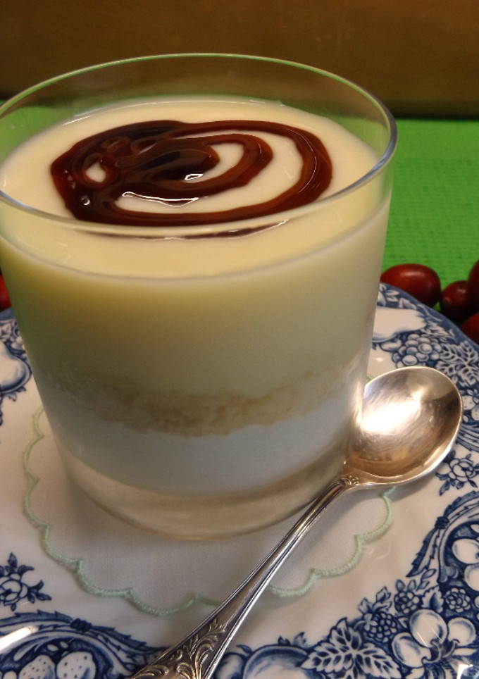 Una foto de Goxua, postre vasco