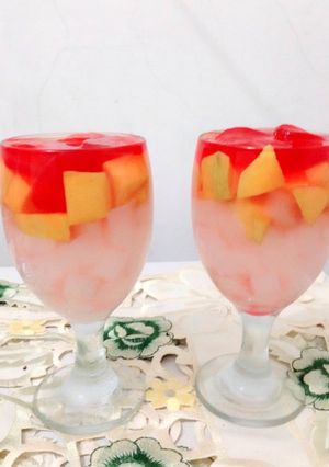 Foto resep Es Buah Meriah