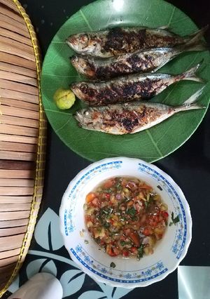 Foto resep Ikan (Oci) Bakar Dabu-dabu Manado praktis