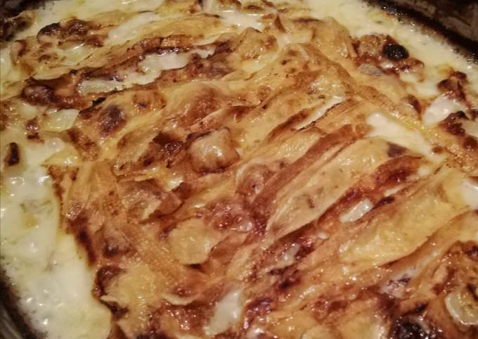 Recette Délicieuse La tartiflette de ma femme 😍