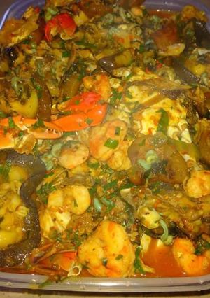 A picture of Native soup.