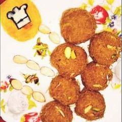 Vermicilli Coconut Balls A picture of Vermicilli Coconut Balls.
