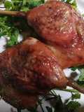 Confit duck leg