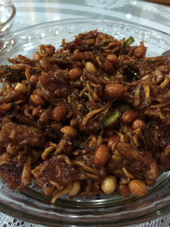 Foto resep Balado teri tempe kacang