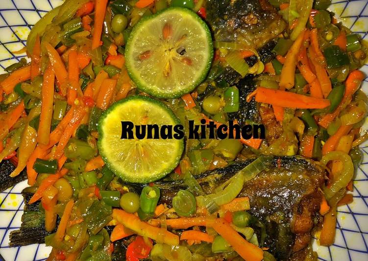 Easiest Way to Make Ultimate VEGETABLE CATFISH SOUCE Recipe By RuNas kitchen