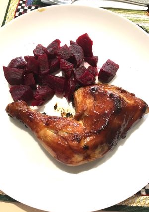 Una foto de Pollo Horneado al Teriyaki