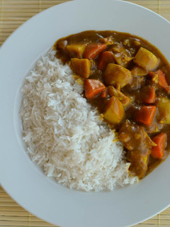 A picture of Chicken curry.