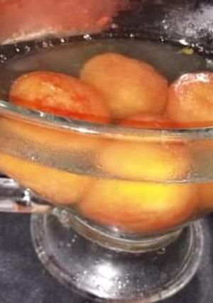 A picture of Simple Bread ke gulab jamun.
