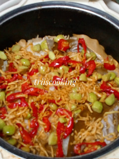 Foto resep Nasi liwet magic com