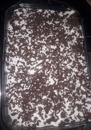 Una foto de Postre con leche condensada