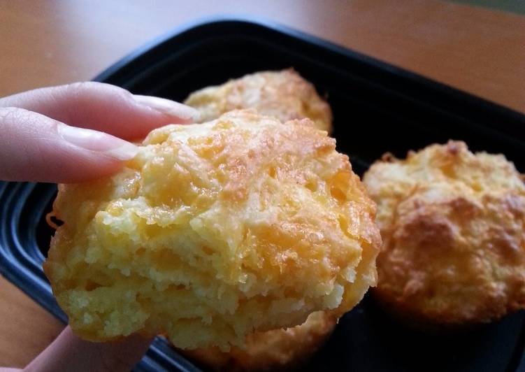 Easiest Way to Prepare Tasty Really cheesy cheese muffins