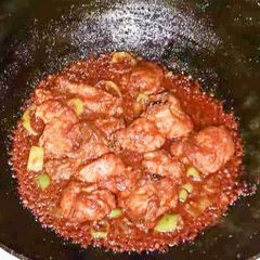 A picture of Chicken Karahi.