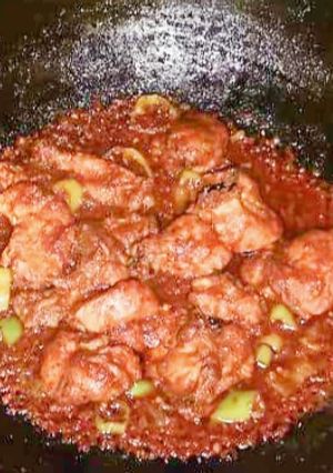 A picture of Chicken Karahi.