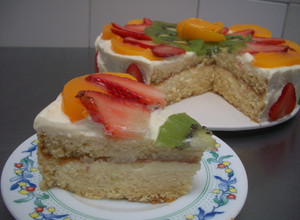Una foto de Torta de tres leches