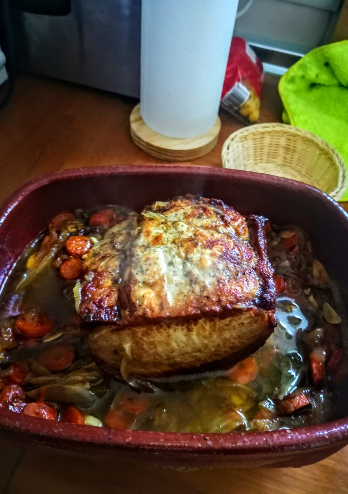 Una foto de Cinta de lomo al horno